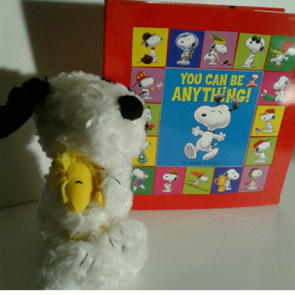 You can be anything book and plush